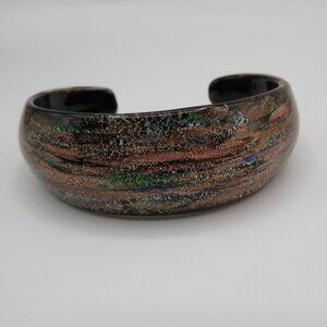 Art Glass Cuff Bracelet